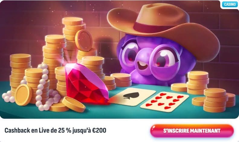 Nomini casino | Bonus de 100% jusqu'à 500€ + 200 FS