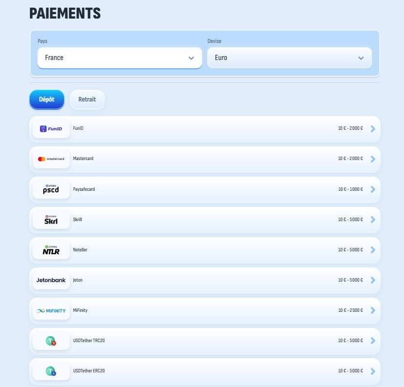 Nomini casino | Bonus de 100% jusqu'à 500€ + 200 FS